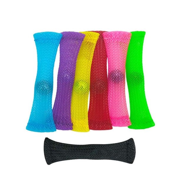 6 st - Marmor och Mesh Sensory Fidget Toys