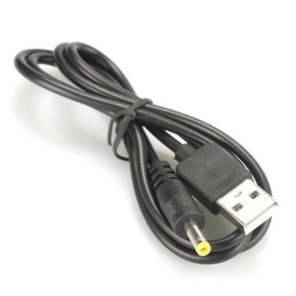 USB -port till 2,5 3,5 4,0 5,5 mm 5V DC Barrel Jack Power Cor - Perfet Black DC4.0 4.0*1.7mm