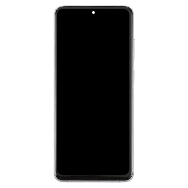 6,78-tums TFT LCD-skärm digitizer-enhet (inklusive ram) för Samsung Galaxy S20 Ultra SM-G988B, stöder inte fingeravtrycksigenkänning Grey 0