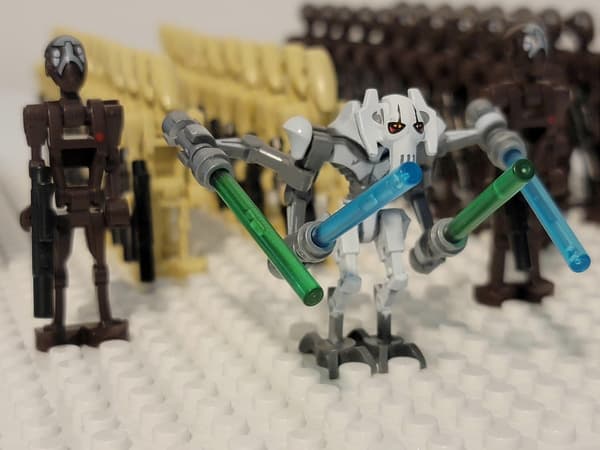 2024 Star Wars Battle Droids Army Custom Sæt 63 stk. Commando Droids Super Battle Droids-Perfekt