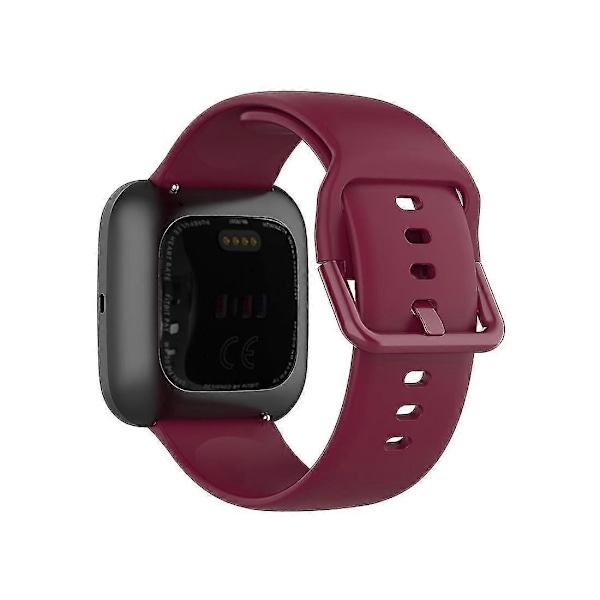 Klockarmband för Fitbit Versa 2 / Versa / Versa Lite / Blaze-Perfet Wine Red
