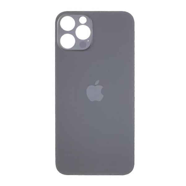 til iPhone 12 Pro Reparationsdel Batteri Hus Cover (Kamera Linse Ring Hul Standard Version) - Perfekt Style D