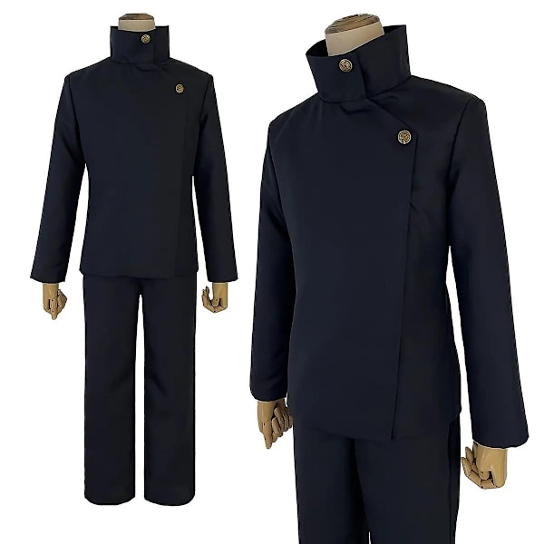Holoun Jujutsu Kaisen Anime Suguru Geto Satoru Gojo Itadori Yuji Nanami Kento Inumaki Toge Yuta Okkotsu Cosplay Kostym Peruk Xxs-2xl-Perfekt Geto Costume S