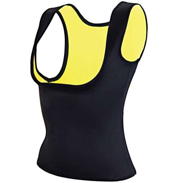 limmming topp for trening - Gul - Perfet Yellow S