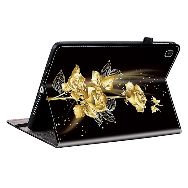 Krystalltekstur Malt Lær Tablet Case-Perfet For Samsung Galaxy Tab S5e T720