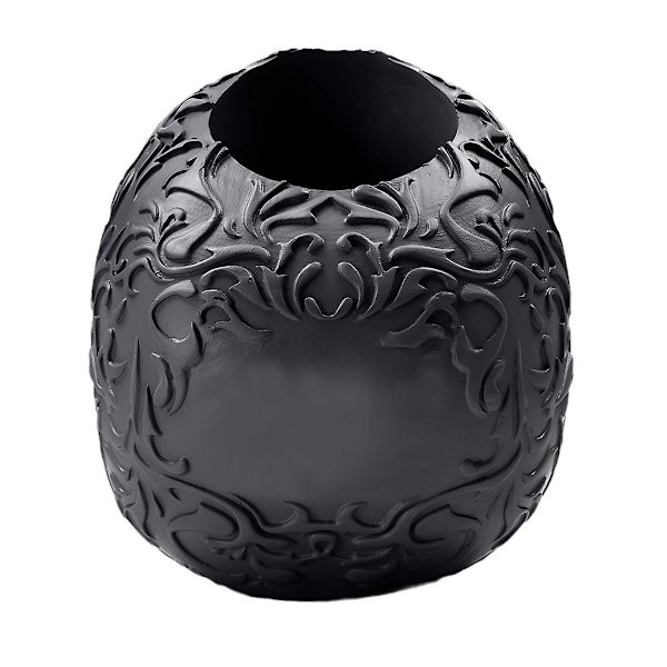 Skull Meikkisiveltimen pidike Goottilainen Spooky Decor Organizer Kasvi kukkaruukku Halloween-pöytään Turhamaisuus Toimistopöytä Säilytys - Perfet