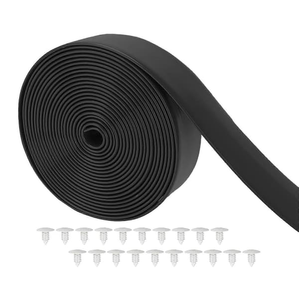 Vinylstropper til reparation af terrassestole DIY Reparationsstropper til havestole Sort-Perfet Black
