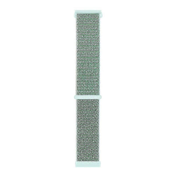 Kompatibel med Fitbit Versa 4/Sense 2 Bløde Nylon Urremme Sports Loop Udskiftningsarmbånd s202412242730-Perfet Green