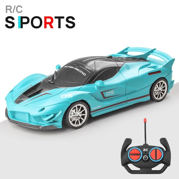 Radiofjärrkontroll 1:18 RC Sportbilar Racing High Speed ​​​​Vehicle Drift Leksaker - Perfet DEEP BLUE