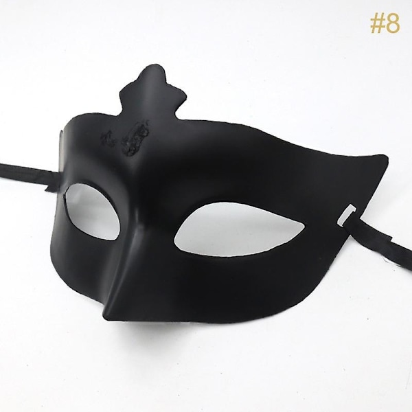 1 st Maskeradmask Halloween Kostym Mask Fest Kvinnor Män Maskerad-Perfekt N8