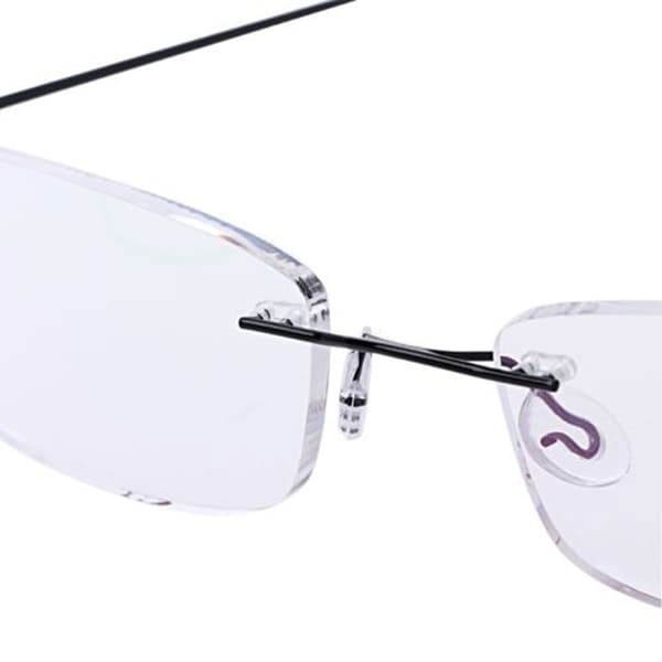 Läsglasögon Minne av titan SILVER STYRKA-150 - Perfekt silver Strength-150