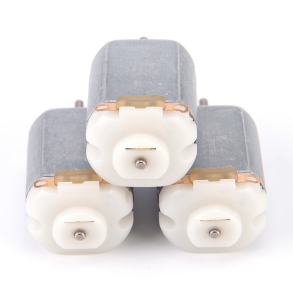 3stk Miniatyr DC Motor DIY Toy 130 Liten 3V elektrisk motor