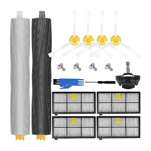 Ersättningsdelar Kit Kompatibelt med iRobot Roomba 800 900 Serien 850 860 861 866 870 880 890 Robotdammsugare Cl-Perfet