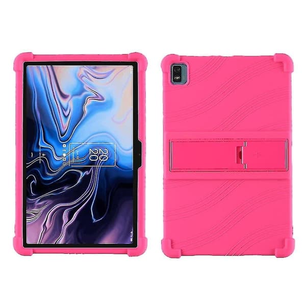 Silikondeksel for Tcl 10 Tab Max 10,36 tommer - Perfekt Rose Red