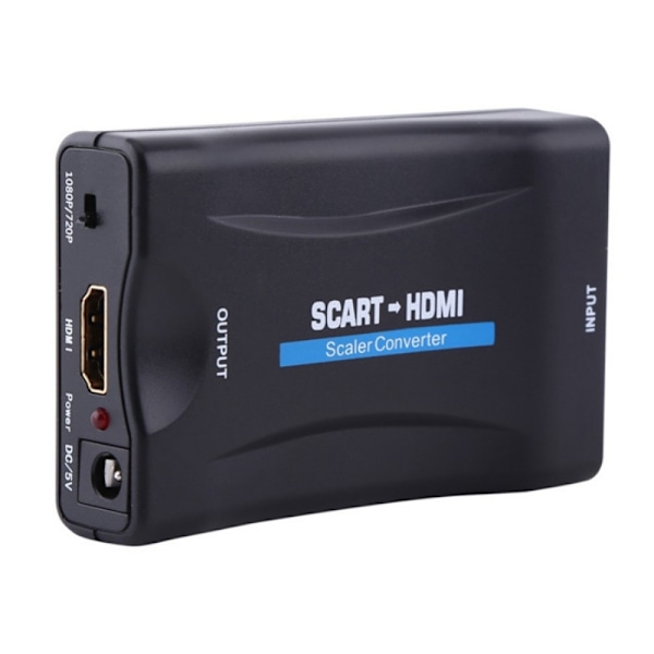 Scart till HDMI Converter Adapter 1080p - Perfet 1-Pack