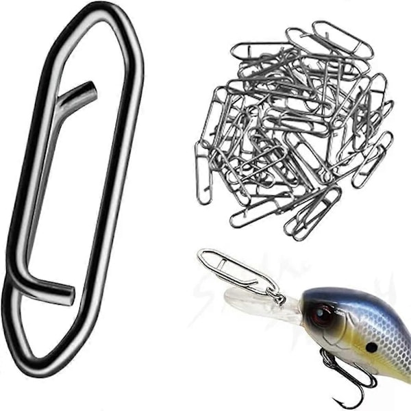 Topwater Co Speed Clips, Topwater Speed Clips, Fiskeri Topwater Lokker - Perfekt Silver M