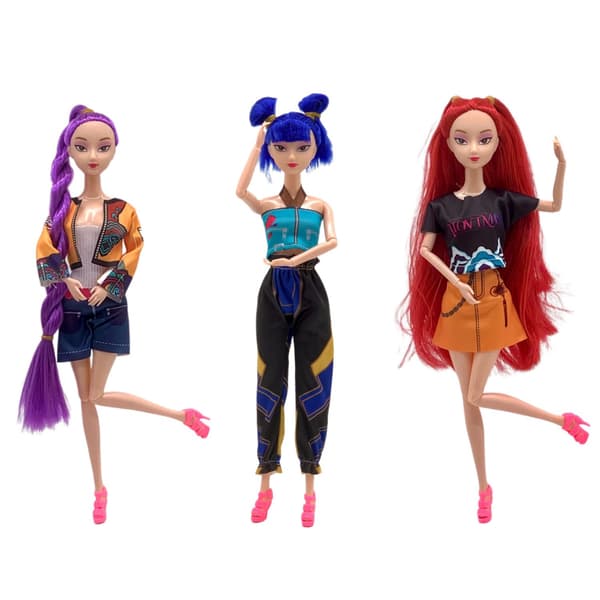 Kpop Devil Hunter Docka - Rumi Mira Zoey Anime Tjej Actionfigur, Utsökt DIY Samlarleksak 1 0 1
