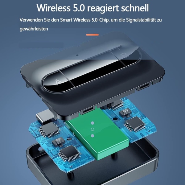 NOE Bluetooth Adapter Trådlös Audio Bluetooth Adapter - Perfet