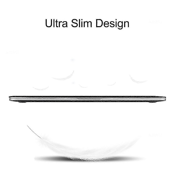 Kompatibel med MacBook Pro 13 tommer (2016-2020) A1706/A1708/A1989/A2159/A2251/A2289 øverste lag Læder La-Perfet