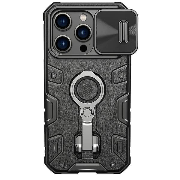 Mobilskal Kompatibelt med IPhone 14/14 Pro/14 Plus/14 Pro Max Nillkin Camshield Armor Pro Skjutbart Kameraskydd Baksida - Perfekt For iphone 14