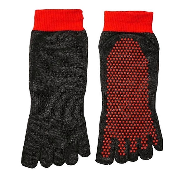 Konjoun Barefoot Sokker, Konjoun Udendørs Sokker, Konjoun Jordforbindelses Sokker, Vandresokker - Perfekt black 02