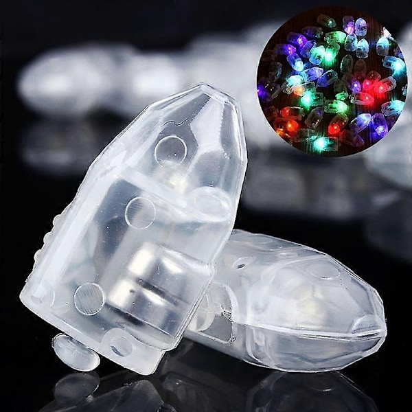 10/50 stk Høy Lysstyrke Ballong LED Lys Blinkende Lys Bursdagsfest Dekorasjon - Perfekt Green 50pcs