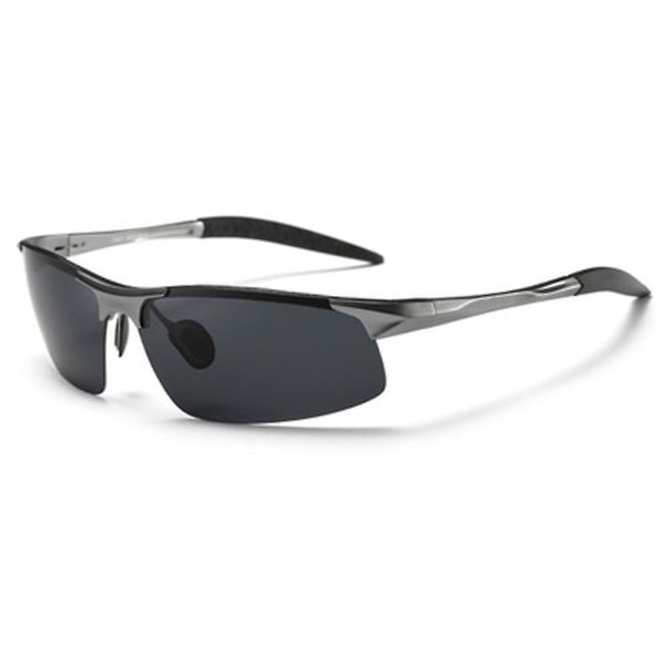 Polariserade solglasögon för män Bilkörning Fiske Golf Metallglasögon