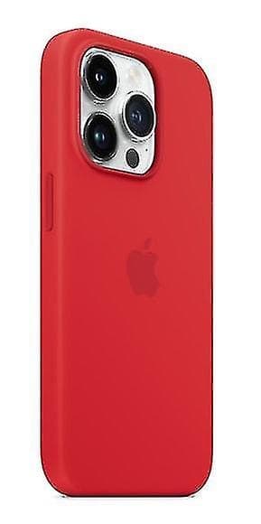 Silikonskal Kompatibelt med Iphone 14pro-Perfekt Red