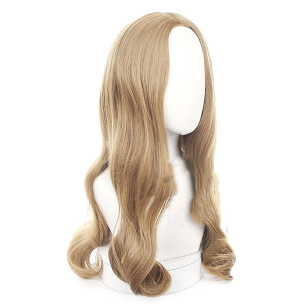 M3GAN Cosplay Parykker 60 cm langt hår varmebestandig syntetisk blond - Perfet