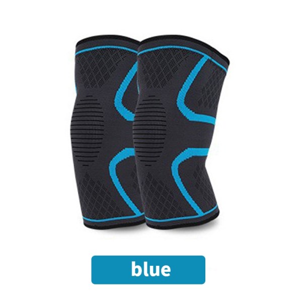 1 stk Løpefitness Sport Pustende Knebeskyttere Protector Sup - Perfet blue M