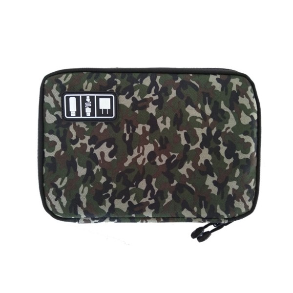 Bærbar telefonoplader Elektroniktilbehør Organizer - Perfet Camouflage dark green