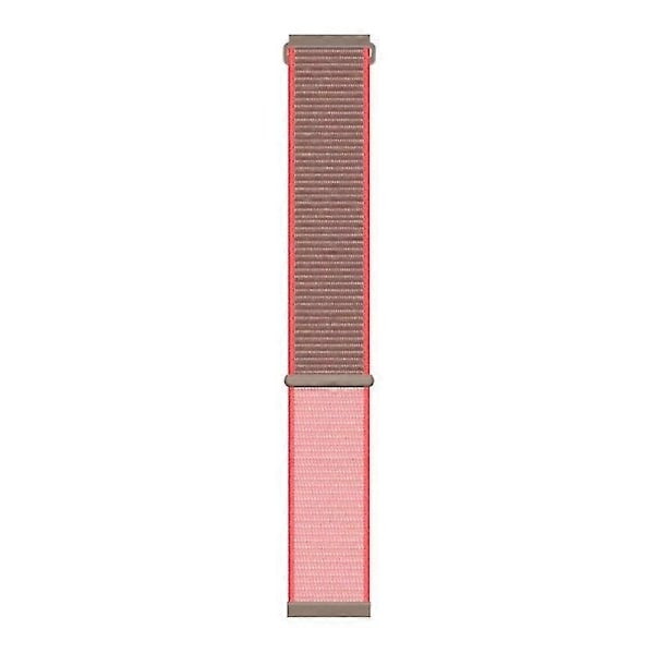 Kompatibel med Fitbit Versa 4/Sense 2 Mjuka Nylon Klockarmband Sport Loop Ersättningsarmband s202412242730-Perfet Neon Pink
