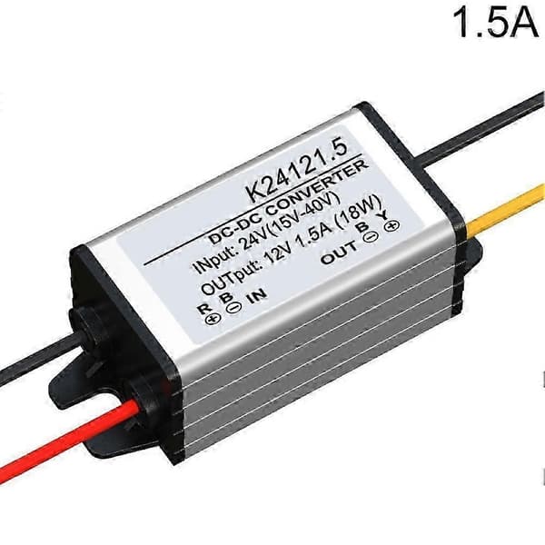 DC/DC 24V till 12V Bil Ström Buck Converter Nedtrappningsmodul Strömförsörjningsadapter - Perfet 2A