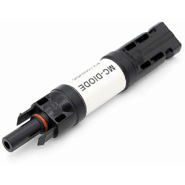 PB MC-4 Kobling med Diode, 10A/15A/20A DC1000V Diode Parallell Solcellepanel Kobling MC-4 Hann/Hunn PV Solenergi Fotovoltaisk-Perfet