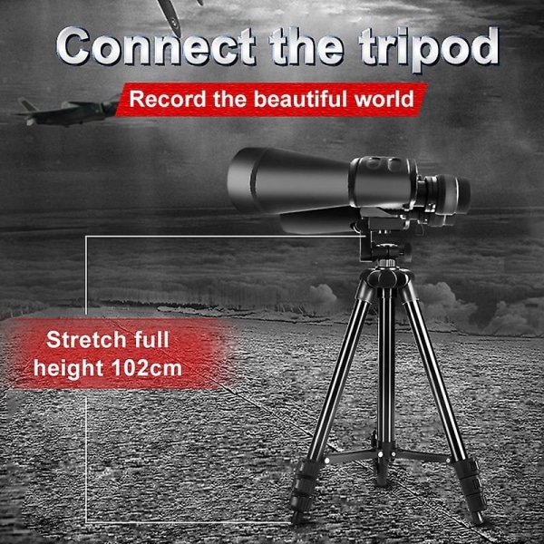 10-380x100 Kraftfull kikare Långdistansteleskop Zoom Hd Bak4 Professionell högförstoringsmonokulär för jaktturism - Perfet