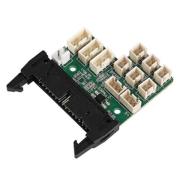 Ersättnings PCB Strömfördelningsplugg Breakout Board Kompatibel med Creality CR-10S Pro-Perfet