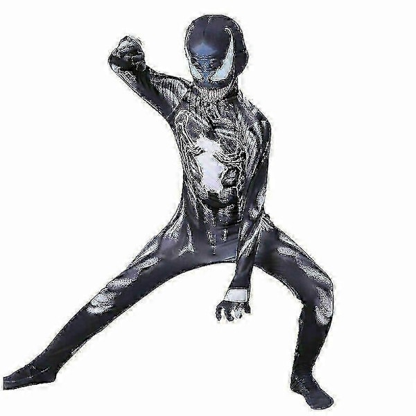Deadpool Superhelt Spiderman Kostume Børn - Perfekt Venom 100-110cm