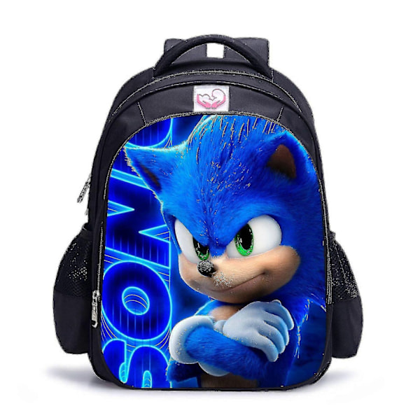 Anime Sonic Tecknad Spel Tecknad Anime Barnryggsäck - Perfekt 16