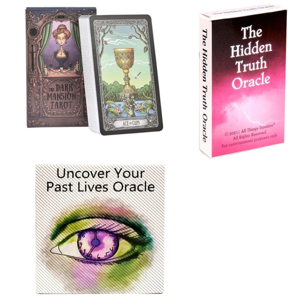 The Hidden Truth Oracle Independent Oracle ards Tarot Deck 54 - Perfet C