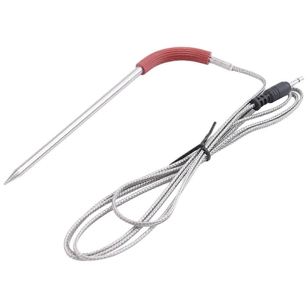 2-pak Udskiftningskødprobe Kompatibel med Weber Grill og Røgeovn, Temperaturprobe med Probe Clip Tilbehør - Perfekt