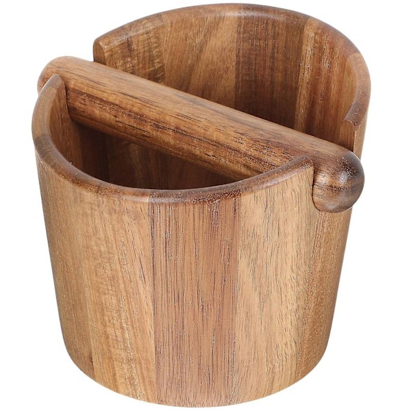 Kaffepulverspand Kaffe Knock Box Espresso Pulver Dump Bin til Kaffemaskine - Perfekt