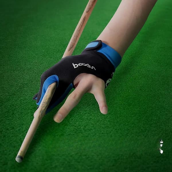 Racquetball- og squashhandsker tre fingre mænd og kvinder elastisk billard-Perfekt Sky.blue.single.pack M