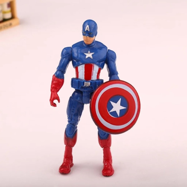 6 Marvel Avengers Infinite War Iron Man Supersankari amerikkalainen - täydellinen