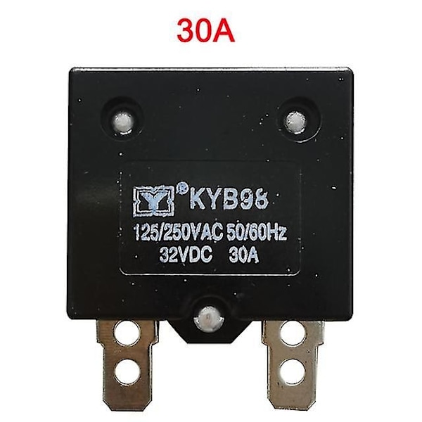 Elektriske biler for barn, elektrisk bilbryter, lekebil, elektrisk motorsykkelbryter, fjernkontrollbilbryter, motorsykkelutstyr - Perfekt Fuse 30A