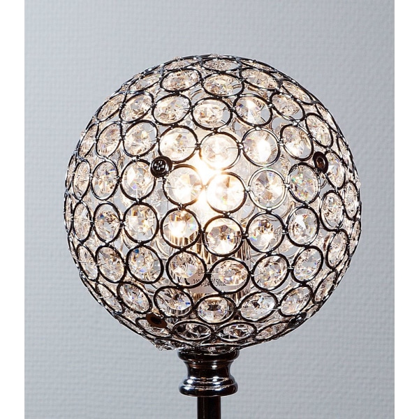 Meget stilfuld bordlampe med krystalprismer - Perfet