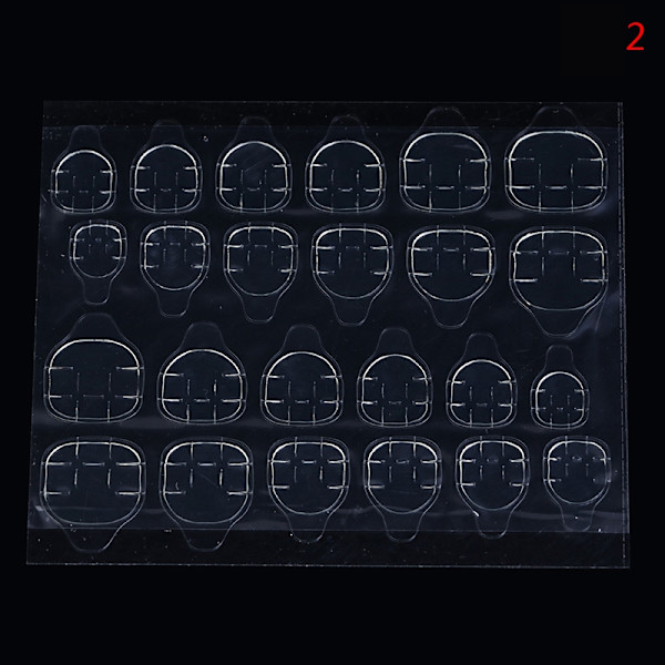 240 st självhäftande tejp Lim Nails Sticker - Perfet B