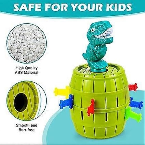 Pop Up Dinosaur legetøj til 3-8 årige drenge og piger, Klassiske Pop Up brætspil til børn, Børnefestspil, 3+ årige drenge gaver - Perfekt