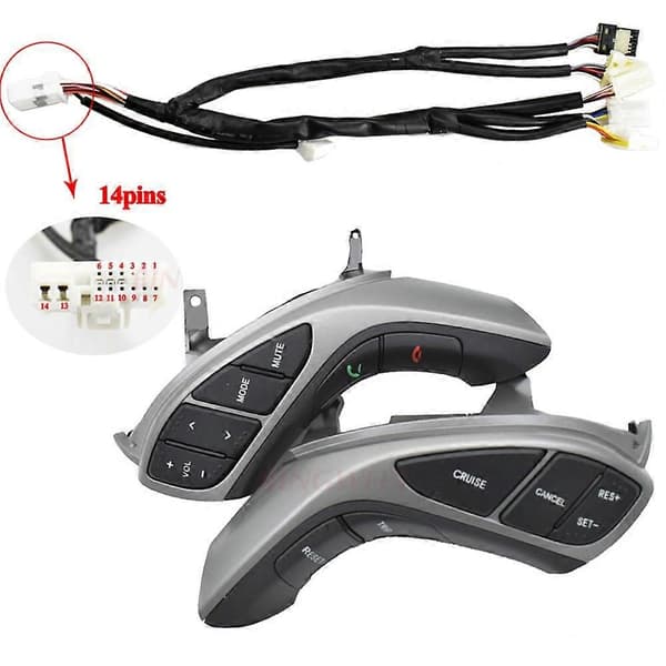 Bilratknapper til Hyundai Elantra 2012 2013 2014 2015 I30-Perfet Switch-(14pins)-L