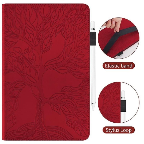 Tree of Life case för Lenovo tab P11 Gen 2 (11,5 tum) TB350FU / TB350XU Red