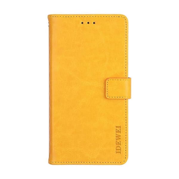 Læder Telefon Cover Kompatibelt med Nokia C30 - Perfekt Yellow